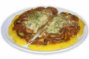 Polenta Pizza mit Gemüse nach dem issgesund-Rezept