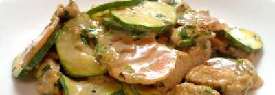 Putenpfanne mit Gemüse und Champignons nach dem issgesund-Rezept