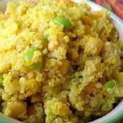 Curry Quinoa Salat nach dem issgesund-Rezept