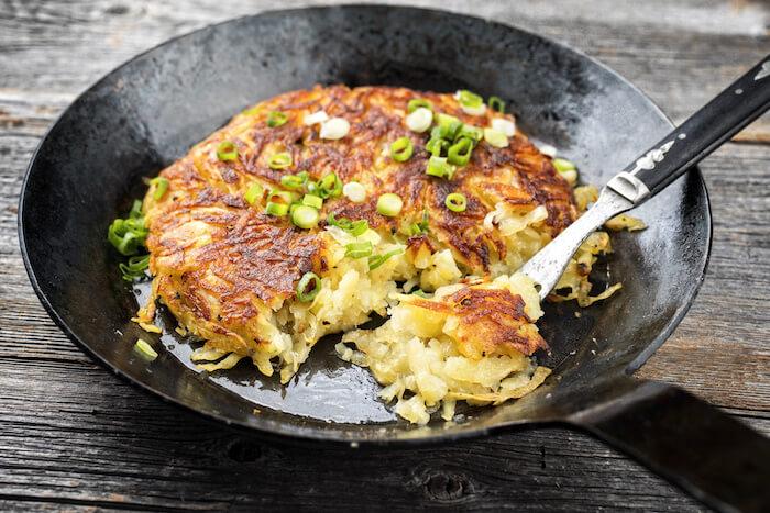 Kartoffelrösti nach dem issgesund-Rezept