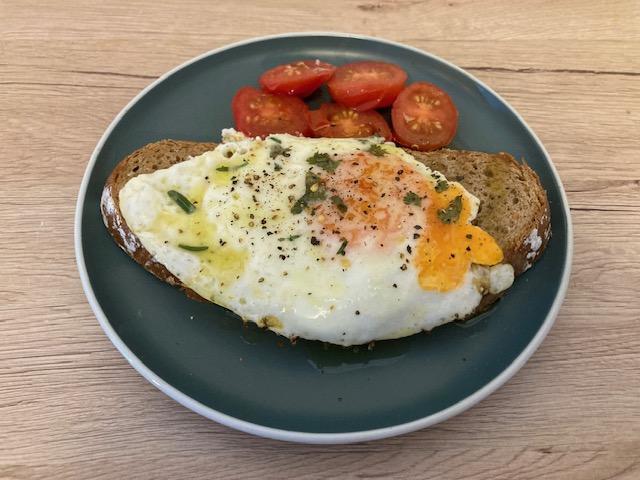 Bauernbrot mit Spiegelei Bauernbrot | issgesund.de
